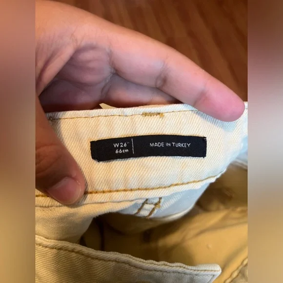 RV Cream High Rise Jeans - Picture 3 of 5